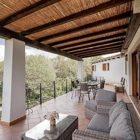 Surrounded By Nature With Sea View Villa Baja Sardinia